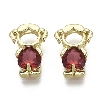 Brass Cubic Zirconia Pendants