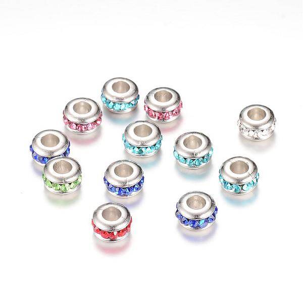 Resin Rhinestone Beads