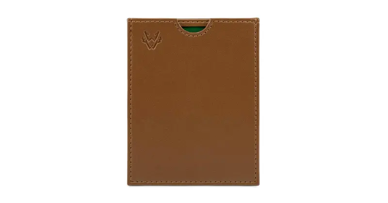 Nano Card Case in Tan