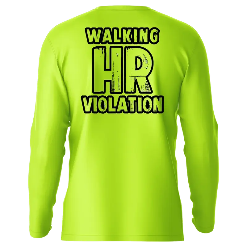 HR Violation - Hi-Visibility UPF 50 Long Sleeve Sun Shirt