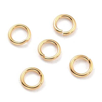 Rack Plating Brass Jump Rings