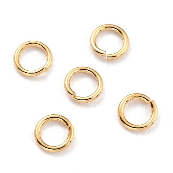 Rack Plating Brass Jump Rings