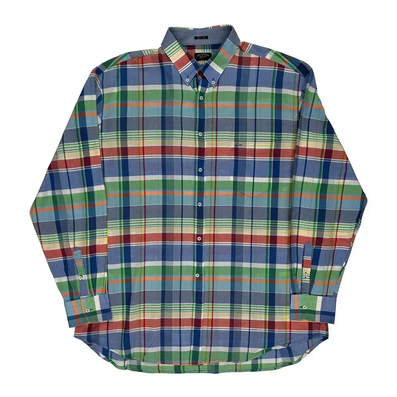 Yachting Paul & Shark Shirt - Small Multicoloured Cotton