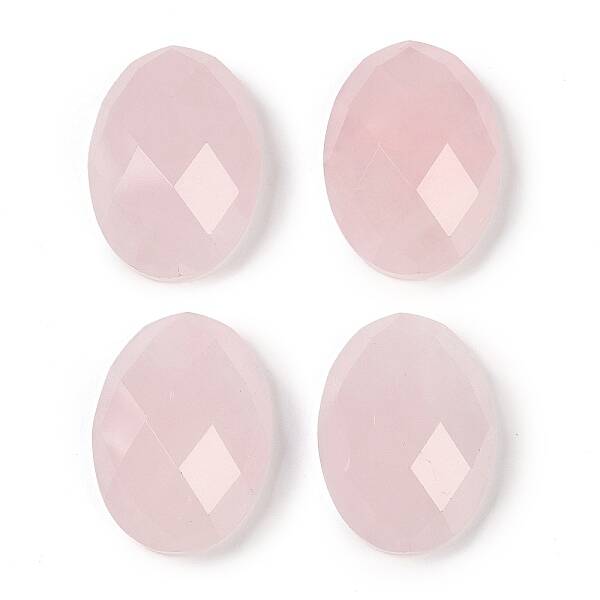 Natural Rose Quartz Cabochons