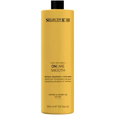 Selective Long and Unruly On Care Smoothing Shampoo 1000ml