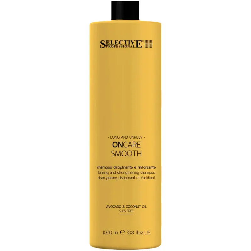 Selective Long and Unruly On Care Smoothing Shampoo 1000ml