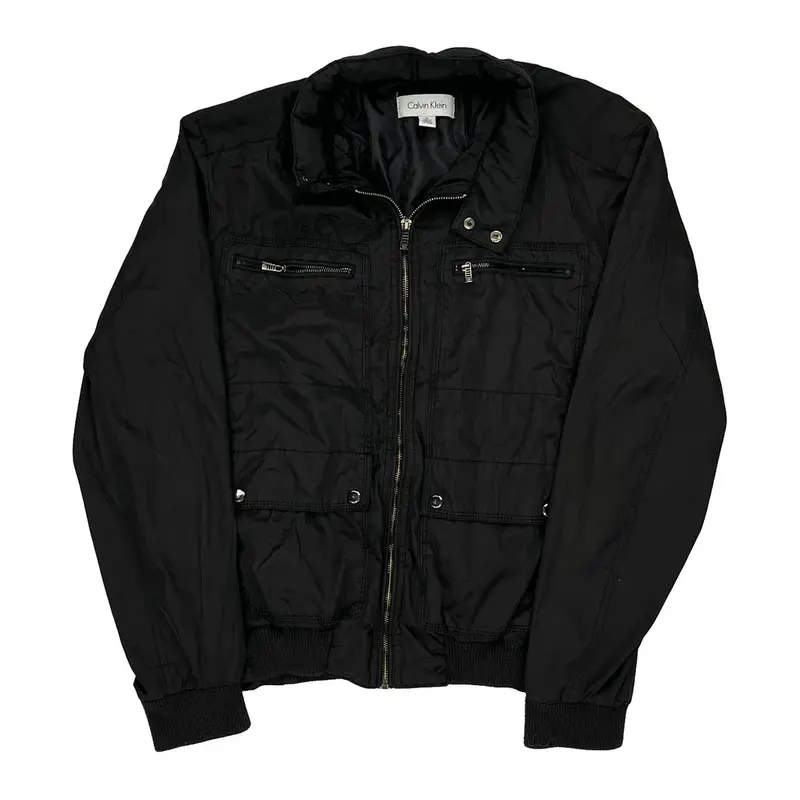 Calvin Klein Jacket - Medium Black Polyester