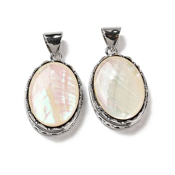 Natural Paua Shell Pendants