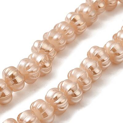 Pearl Luster Plated Electroplate Glass Beads