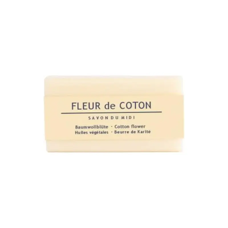 Savon du midi Soap with Shea Butter, Cotton Flower (100 g)