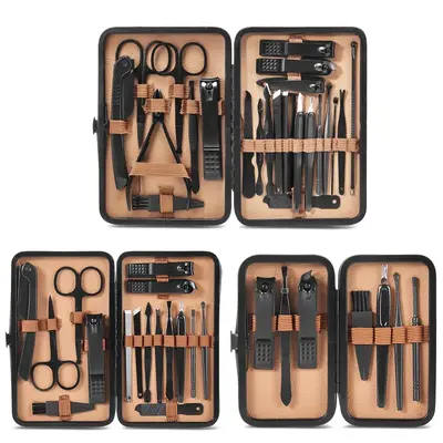 Nail Clipper Set, 1 Set Multifunctional Nail Care Tool, Professional Nail Clipper Pedicure Care Tool, Manicure & Pedicure Too...