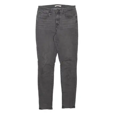LEVI'S 721 High Rise Womens Jeans Grey Regular Skinny W30 L32