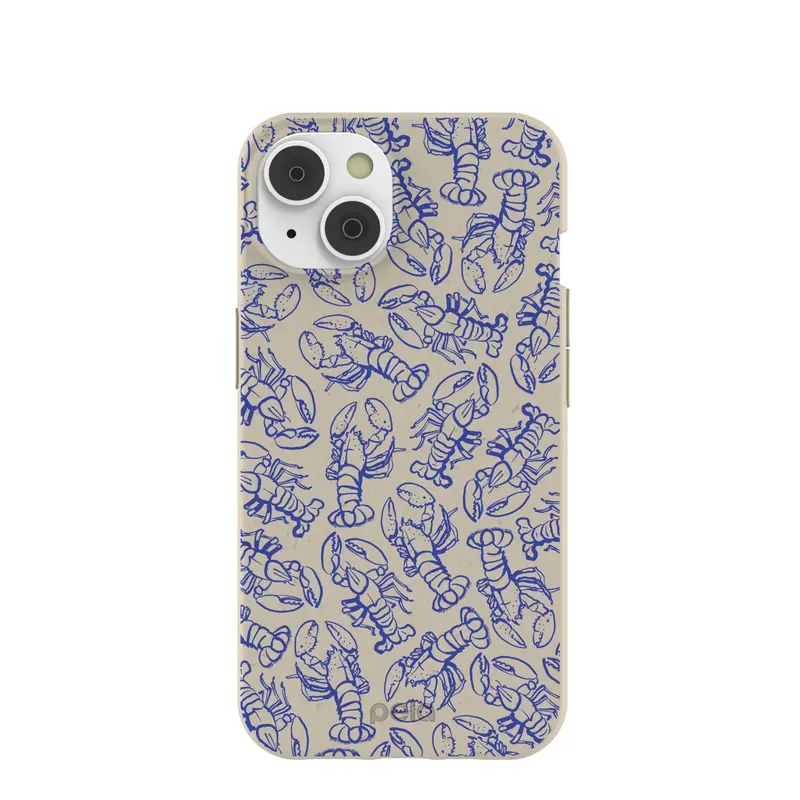 London Fog Blue Lobster iPhone 14/16e Case