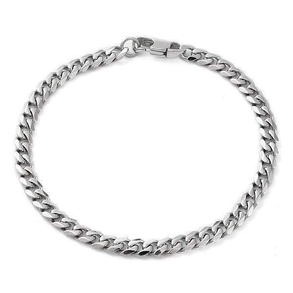 Non-Tarnish 304 Stainless Steel Cuban Link Chain Bracelet