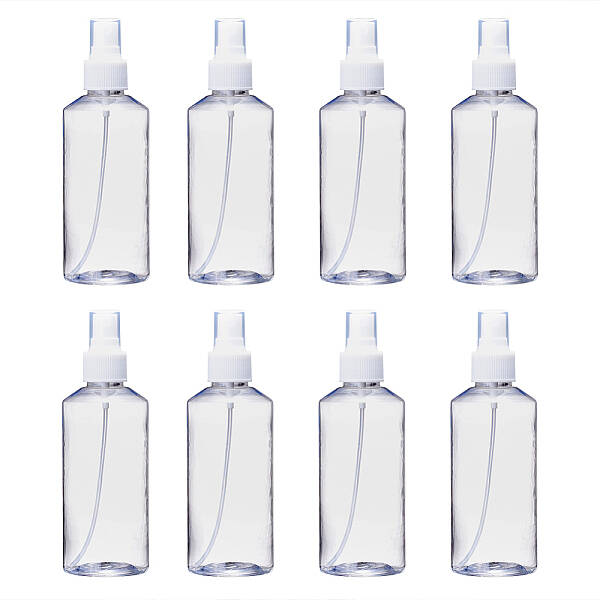 200ml Refillable PET Plastic Spray Bottles