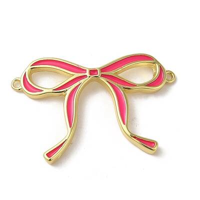 Brass Enamel Connector Charms