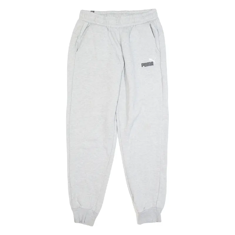 PUMA Mens Joggers Grey Tapered M W28 L28