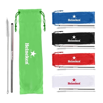 200 Promotional 3pc Straw Kit - Eco-Friendly & FDA Approved