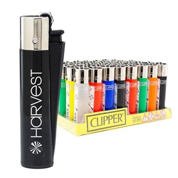 240 Customized CLIPPER LIGHTER - ASSORTED COLORS - Refillable & ...