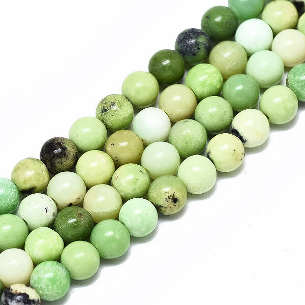 Natural Serpentine Beads Strands