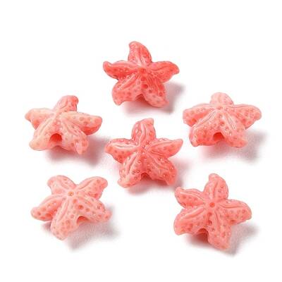Synthetic Shell Dyed Beads