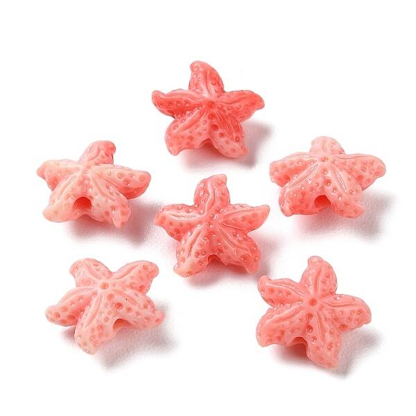 Synthetic Shell Dyed Beads
