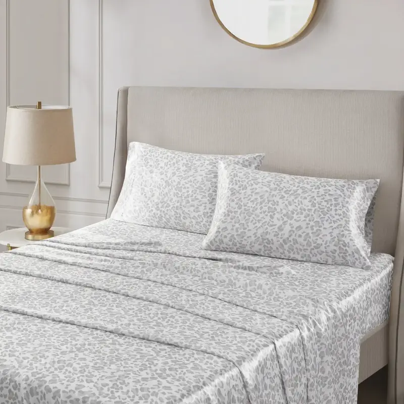 Madison Park Satin Luxury Wrinkle-Free High-Luster and Silk Standard 2 PC Pillowcases