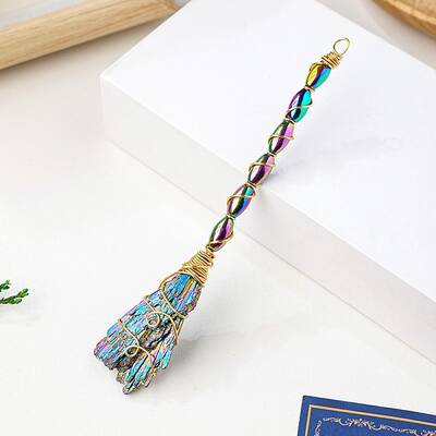 Halloween Witch Broom Ornament