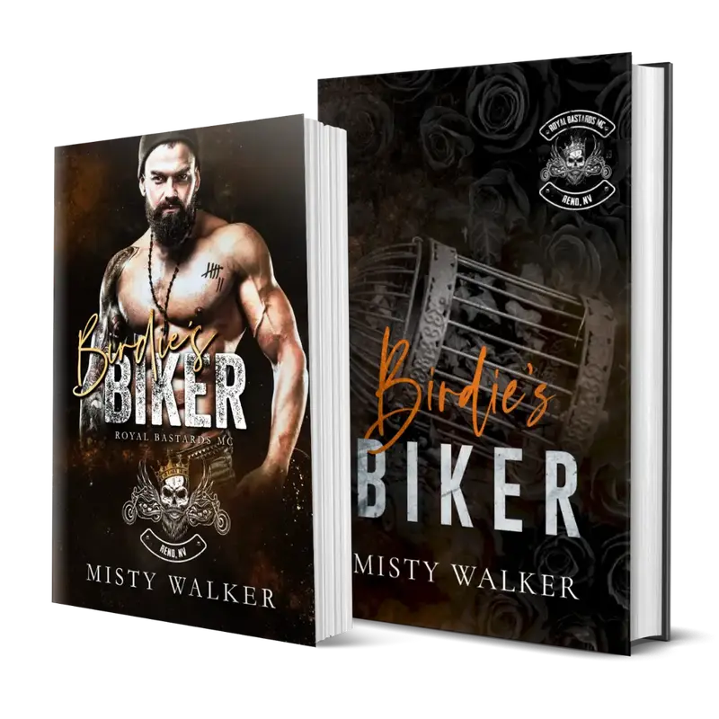 Birdie's Biker Signed Regular Edition by Misty Walker: Enemies to Lovers, Age Gap, Dark MC Romance
