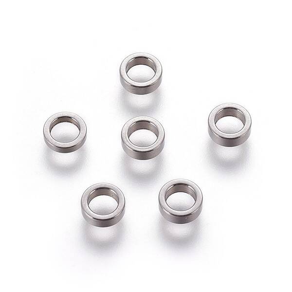 Non-Tarnish 304 Stainless Steel Spacer Beads
