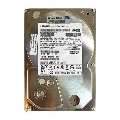591447-001 HP 1TB 3Gb/s SATA 7200 3.5-inch 32MB Hard Drive