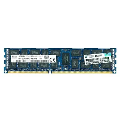HP 672612-081 | 16GB DDR3-1600MHz PC3-12800 ECC Registered RDIMM CL11 2Rx4 1.5V 240-Pin Memory Module