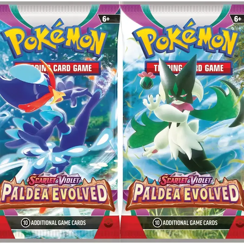 Pokemon TCG Scarlet & Violet Paldea Evolved Booster Pack x1