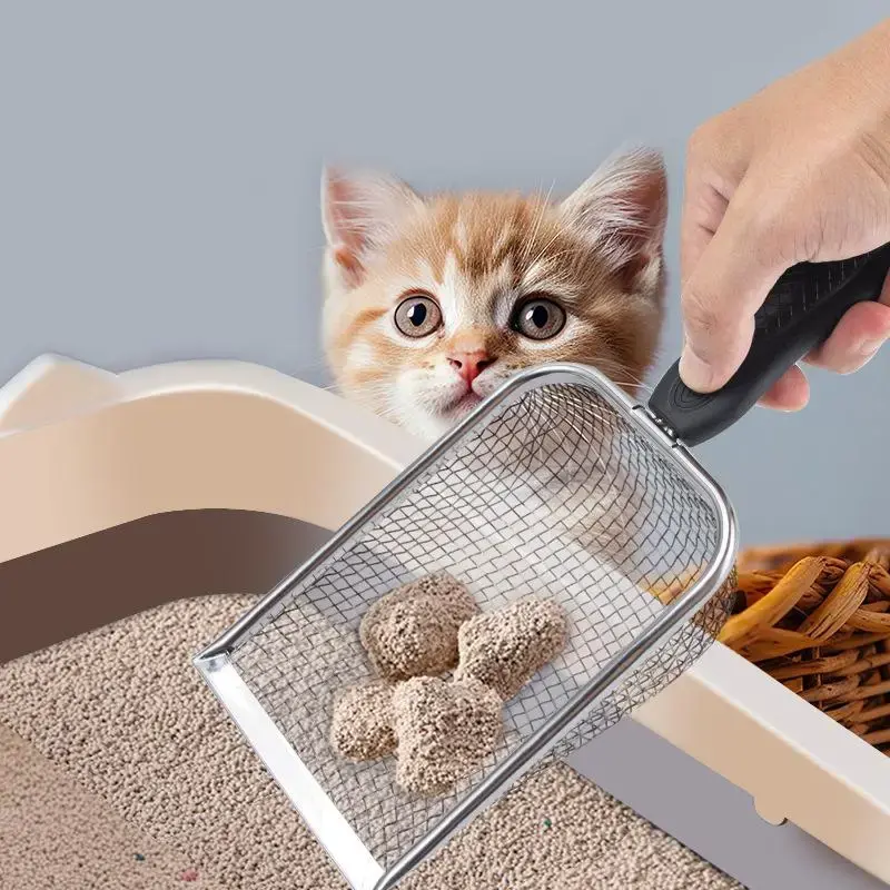 Cat Litter Scoop, Pet Litter Shovel with Fine Holes, Shovel for Cat Litter, Pet Supplies