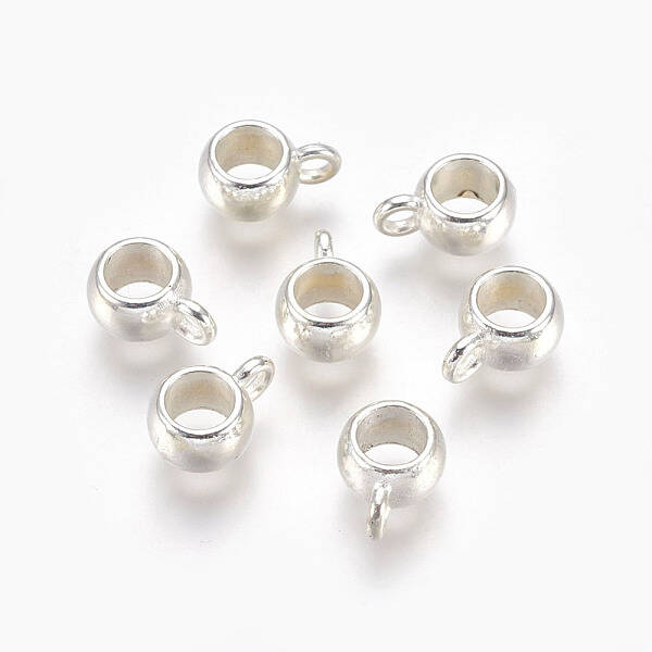 Tibetan Style Alloy Tube Bails