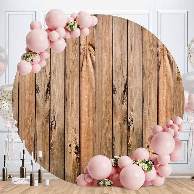 Aperturee Circle Green Seaweed And Sea Summer Backdrop | Round Backdrop Stand Covers | Round Backdrop For Birthday Party | Ro...