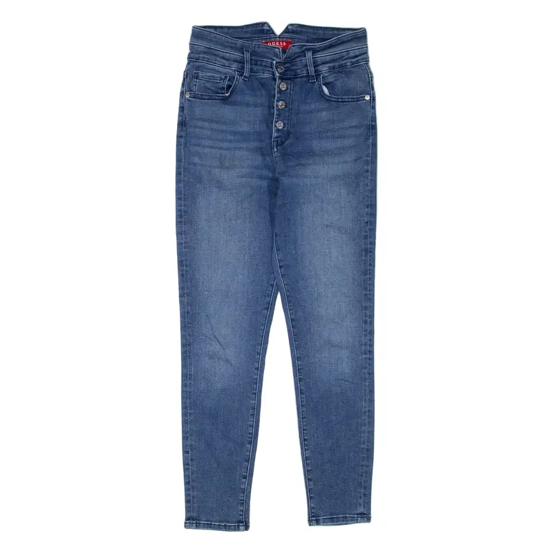 GUESS Womens Jeans Blue Regular Skinny W26 L27