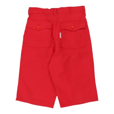 Age 12  Elvis Shorts - 24W 11L Red Cotton
