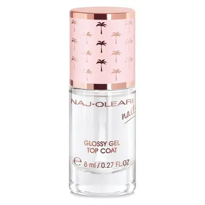 Naj Oleari Glossy Gel Top Coat Gel Effect 01 - Clear
