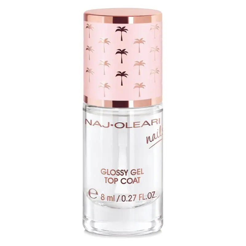 Naj Oleari Glossy Gel Top Coat Gel Effect 01 - Clear