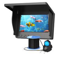 Underwater Fishing Camera Kit, Portable Video Fish Finder with 4.3 Inch LCD Monitor, Professional Fishing Aid for Ice Lake Se...