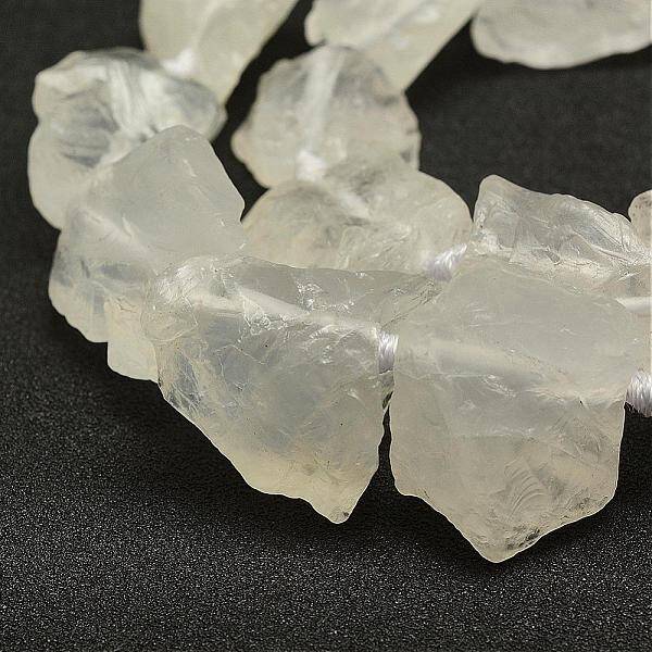Natural Quartz Crystal Beads Strands
