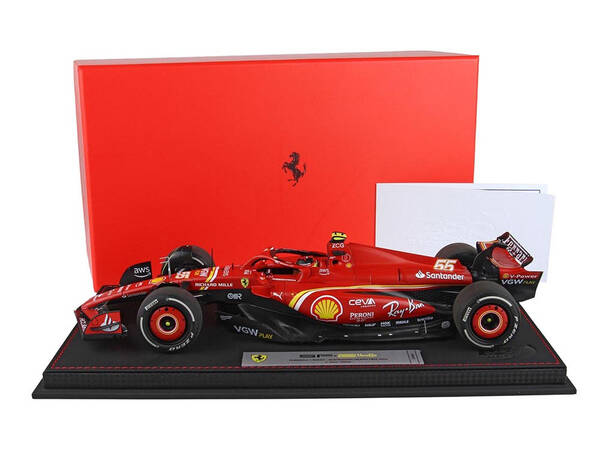 Ferrari SF-24 #55 Carlos Sainz Winner Formula One F1 Australian GP (2024) Limited Edition to 180 pieces Worldwide 1/18 Diec...