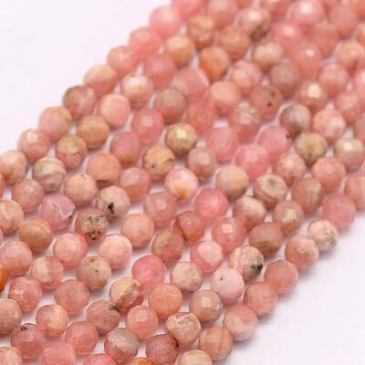 Natural Rhodonite Beads Strands