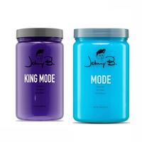 Johnny B Mode and King mode 2 pack Styling Gel Hair Styling 32oz - Strong Hold, Easy Application, Long-Lasting Hold for Men a...