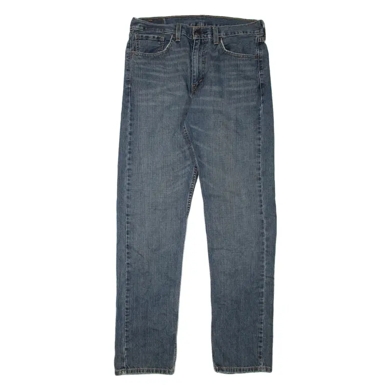 LEVI'S 505 Jeans Mens Blue Regular Straight W32 L34