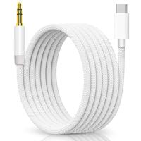 USB C to 3.5mm Audio Aux Jack  - 3.3 ft, Type C to Aux Headphone Male Cord Compatible for  16 15 Pro Max,  Galaxy S24 S23 S22...
