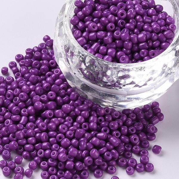 Baking Paint Glass Seed Beads