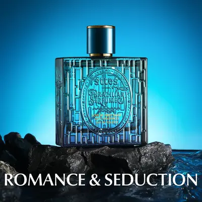 Sttes Men’s Eau de Toilette 01# – Love at First Sight – 100ml EDT – Fresh Mint, Marine Notes, Amber, Vanilla & Cedar ...