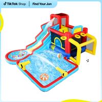 ãOn SaleãWhubefy Inflatable Bounce House 12 in 1 Water Slide Park,Kids Gigant Bouncer Wet or Dry Bouncy House with Large ...